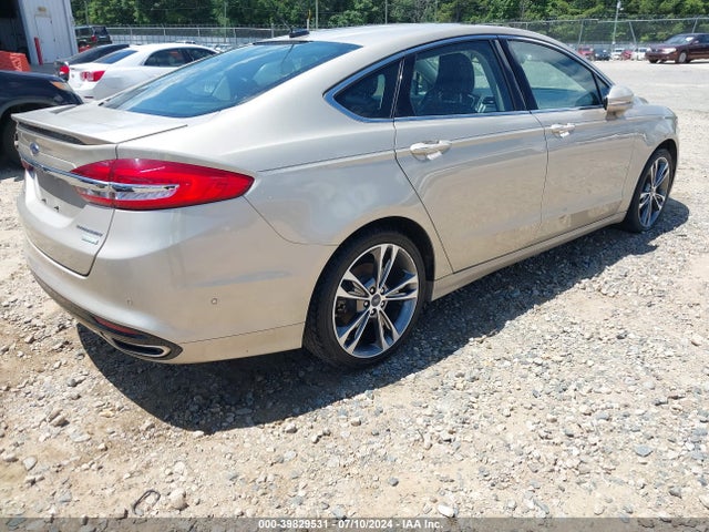 Ford Fusion Titanium 2017 3FA6P0K91HR138035 Image 4