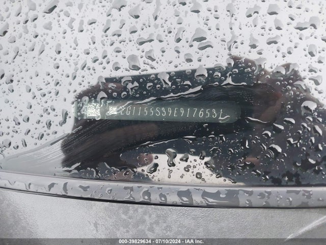 Chevrolet IMPALA 2LZ 2014 2G1155S39E9176531 Image 9