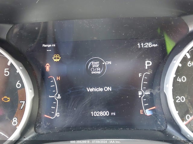 3C4NJCCB4KT667208 Jeep Compass Limited Fwd