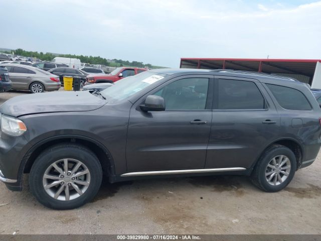 1C4RDJAG6JC176449 Dodge Durango Sxt Awd
