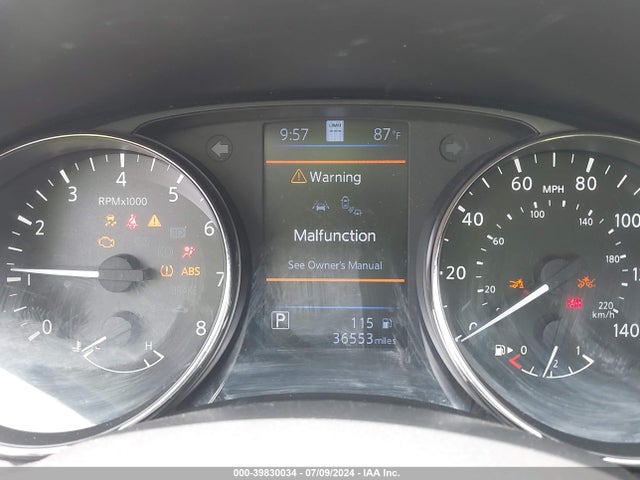 JN1BJ1CV0LW259644 Nissan Rogue Sport Sl Fwd Xtronic Cvt