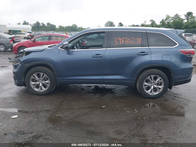 Toyota Highlander Xle V6 2015 5TDKKRFH8FS119490 Image 14