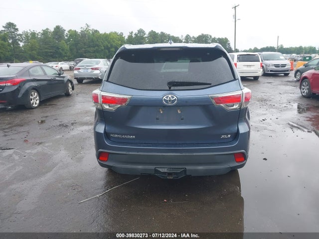 Toyota Highlander Xle V6 2015 5TDKKRFH8FS119490 Image 16