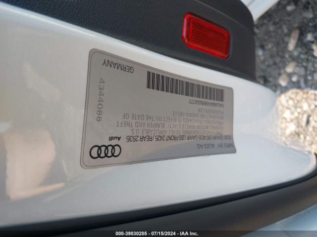 WAUABAF49MN004777 Audi A4 Premium 40 Tfsi Quattro S Tronic