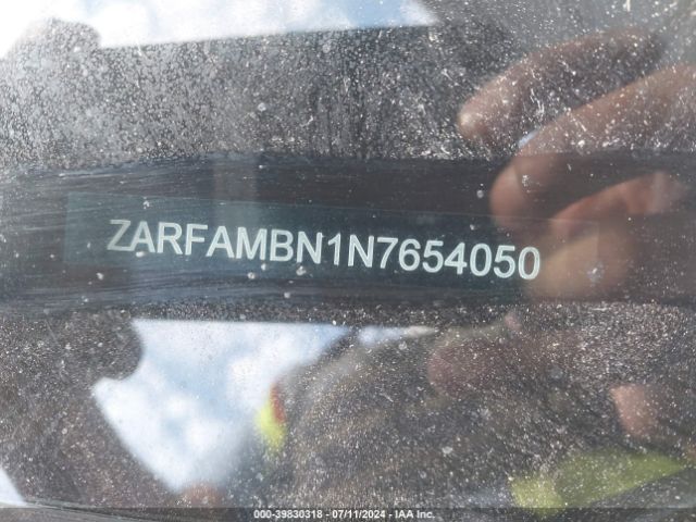 ZARFAMBN1N7654050 Alfa Romeo Giulia Ti Rwd