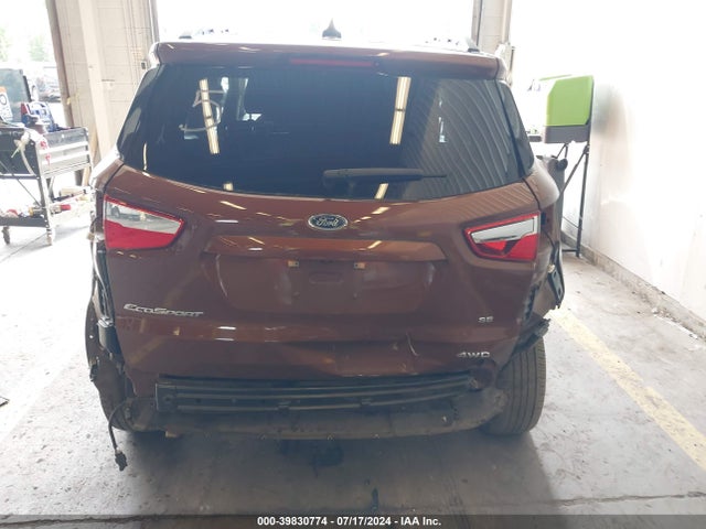 Ford Ecosport Se 2019 MAJ6S3GL1KC272988 Image 6