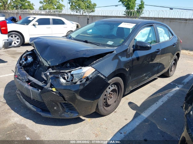 Toyota COROLLA LE 2014 2T1BURHE1EC193080 Image 2