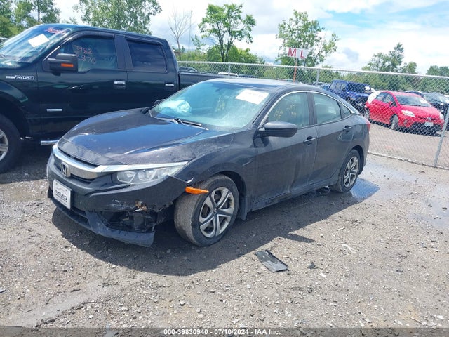 Honda Civic Lx 2017 19XFC2F58HE042855 Image 2
