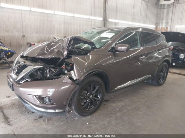 5N1AZ2MH1JN145344 Nissan MURANO SV