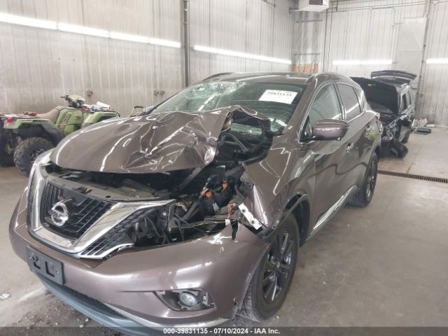 5N1AZ2MH1JN145344 Nissan MURANO SV