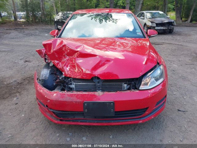 3VW217AU1FM010166 Volkswagen Golf Tsi S 4-door