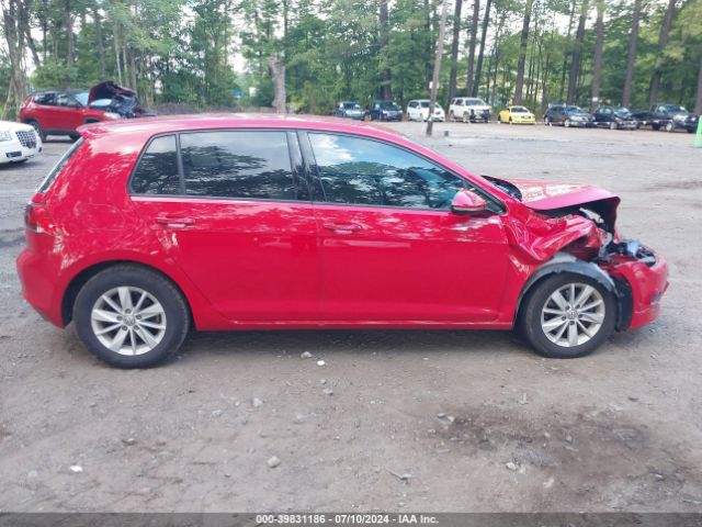 3VW217AU1FM010166 Volkswagen Golf Tsi S 4-door