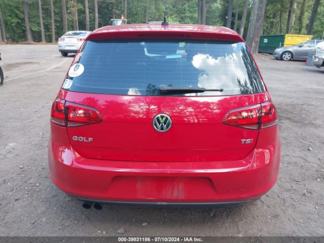 3VW217AU1FM010166 Volkswagen Golf Tsi S 4-door