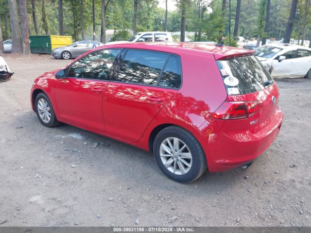 3VW217AU1FM010166 Volkswagen Golf Tsi S 4-door