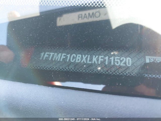 Ford F-150 Xl 2020 1FTMF1CBXLKF11520 Image 9