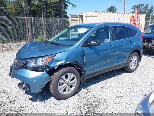 Honda Cr-v Ex-l 2014 2HKRM4H77EH690389 Image 2