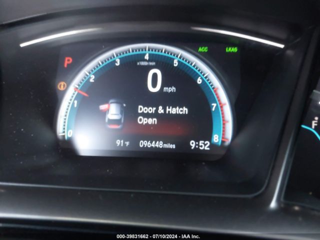 SHHFK7H80JU425677 Honda Civic Ex-l