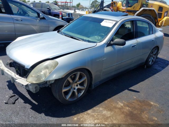 Auction sale of the 2003 Infiniti G35 Luxury Leather, vin: JNKCV51E43M009284, lot number: 39831848