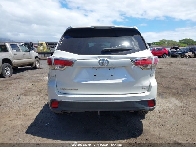 Toyota Highlander Le 2014 5TDZARFH4ES006930 Image 16
