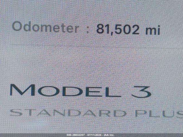 5YJ3E1EA2LF659838 Tesla Model 3 Standard Range Plus Rear-wheel Drive/standard Range Rear-wheel Drive