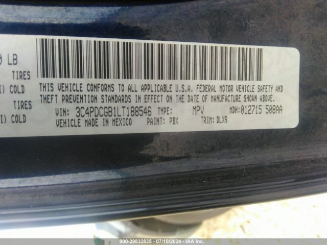 3C4PDCGB1LT188546 Dodge Journey Crossroad