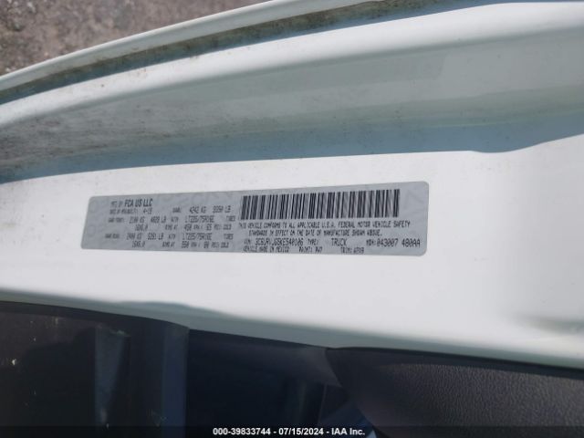 3C6URVJG5KE540106 RAM Promaster 3500 Cargo Van High Roof 159 Wb Ext
