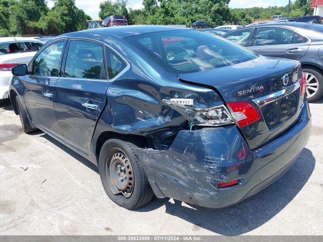 Nissan SENTRA S 2014 3N1AB7AP9EL684434 Image 3