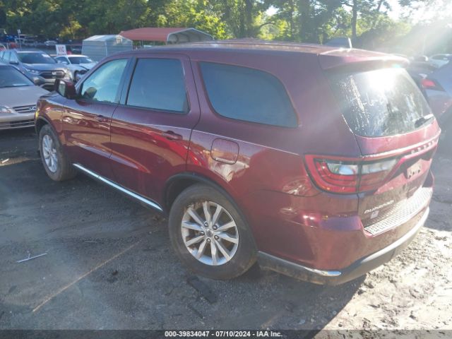 1C4RDHAG5LC184280 Dodge Durango Sxt Rwd