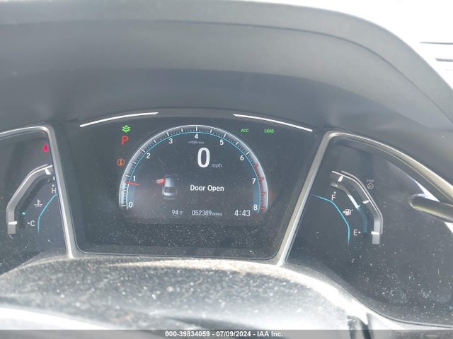 Honda Civic Ex-l 2019 19XFC1F79KE005980 Image 7