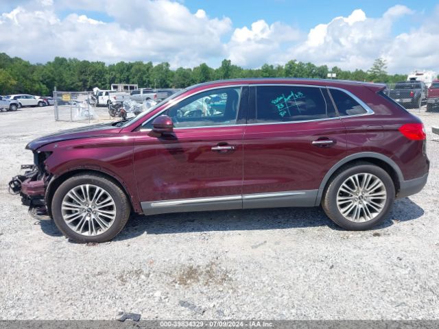 2LMPJ6LR3HBL46921 Lincoln Mkx Reserve