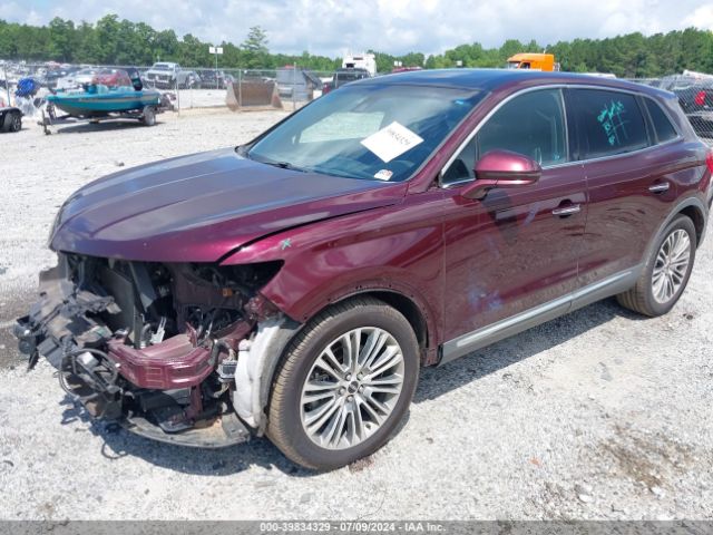 2LMPJ6LR3HBL46921 Lincoln Mkx Reserve