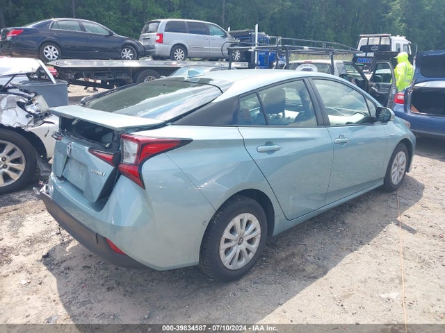 Toyota Prius Le 2019 JTDKARFU0K3100539 Image 4