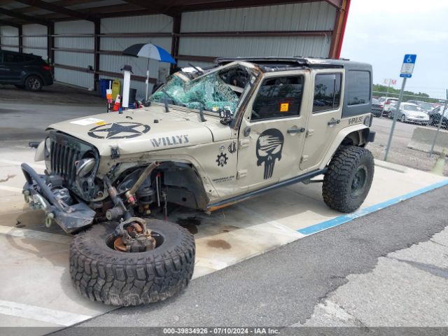 1C4BJWDG3HL613191 Jeep Wrangler Unlimited Willys Wheeler