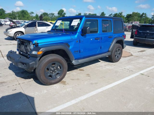 1C4HJXDG7NW224144 Jeep Wrangler Unlimited Sport 4x4