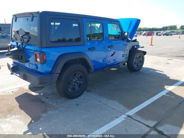 1C4HJXDG7NW224144 Jeep Wrangler Unlimited Sport 4x4