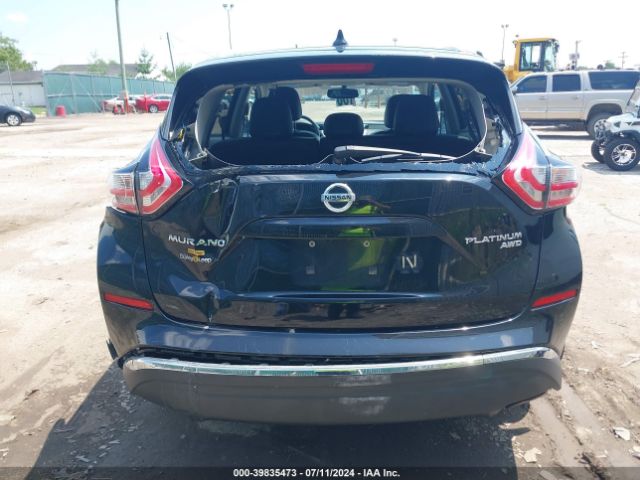 5N1AZ2MH5HN156261 Nissan Murano Platinum