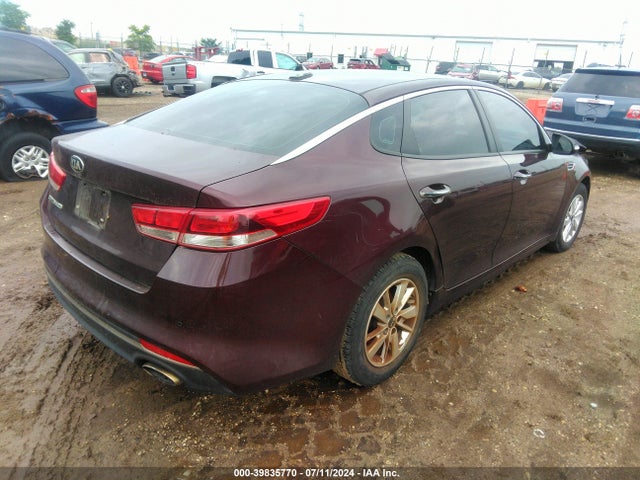 KIA Optima Lx 2016 5XXGT4L33GG100220 Image 4