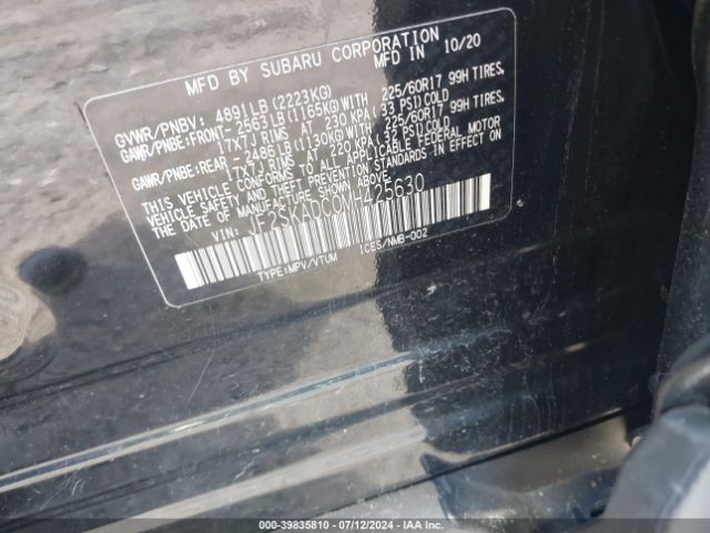 JF2SKADC0MH425630 Subaru Forester