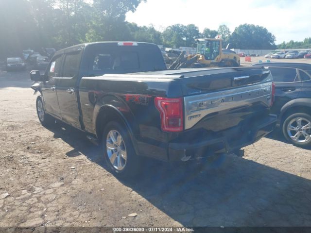1FTFW1EG8FFC67123 Ford F-150 Platinum