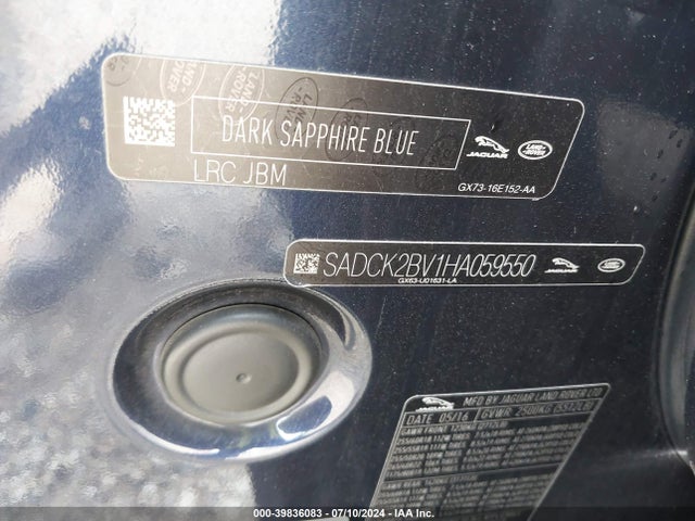 SADCK2BV1HA059550 Jaguar F-pace 35t Prestige