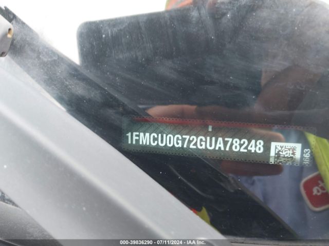1FMCU0G72GUA78248 Ford ESCAPE SE