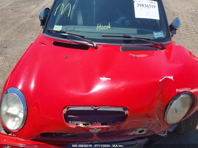 2006 MINI COOPER S WMWRH33526TK59604 Photo 9