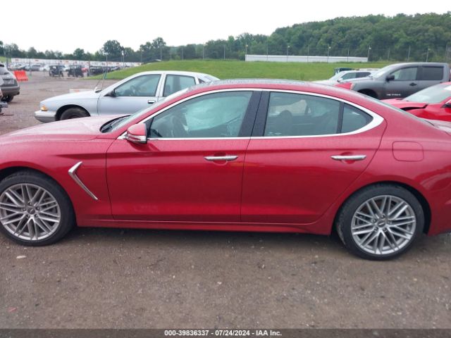 KMTG34LA3MU072148 Genesis G70 2.0t Rwd