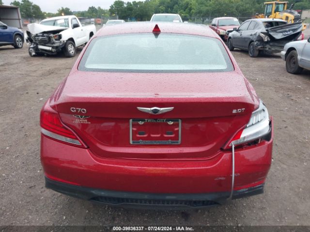 KMTG34LA3MU072148 Genesis G70 2.0t Rwd