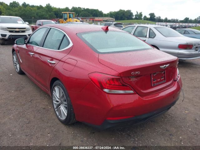 KMTG34LA3MU072148 Genesis G70 2.0t Rwd