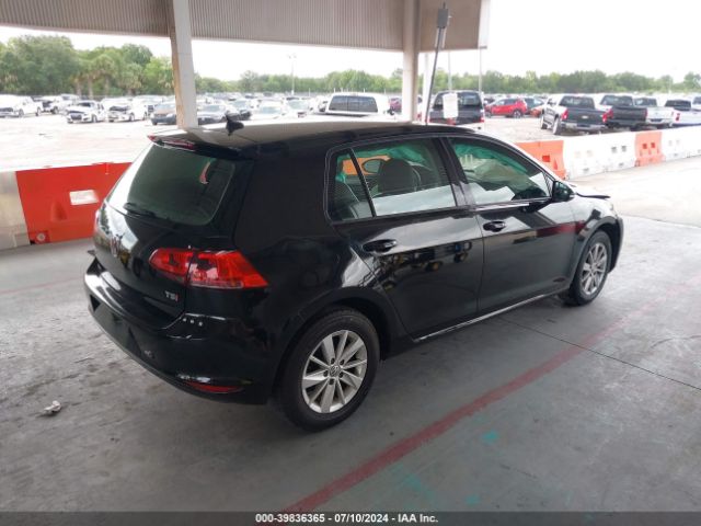 3VW217AU1FM019613 Volkswagen Golf Tsi S 4-door
