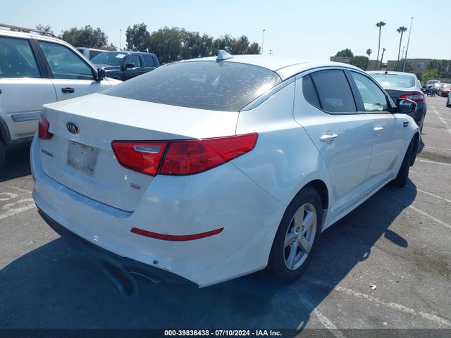 KIA Optima Lx 2014 5XXGM4A73EG344322 Image 4