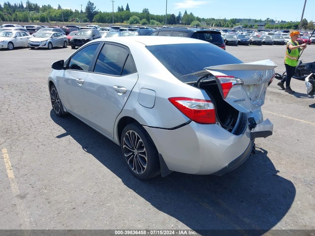 Toyota Corolla S Plus 2015 2T1BURHE7FC278314 Image 3