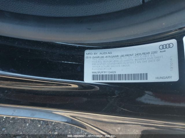 WAU3FLFF7F1124629 Audi A3 2.0t Premium
