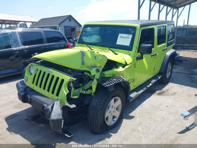 1C4BJWDGXHL539199 Jeep Wrangler Unlimited Sport 4x4